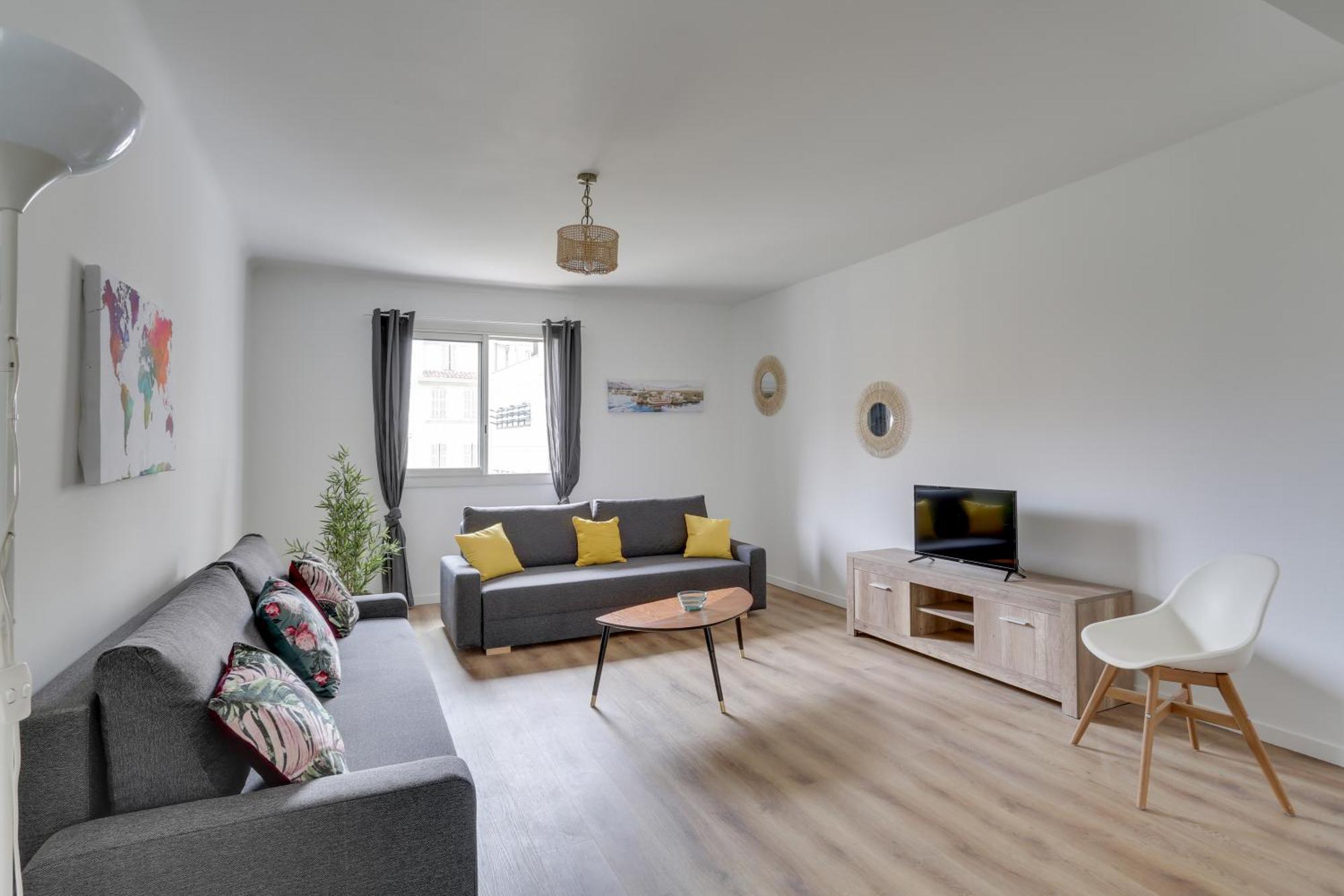 Apartment Magnifique T5 - 12pers - Balcon Et Vieux-port Marseille